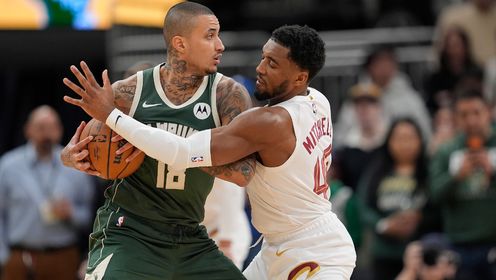 [腾讯原声集锦]🏀雄鹿20记三分仍负骑士 哈登27+5+6 莫布里27+15 米切尔19+8